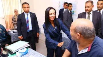 وزيرة التضامن تزور الوحدتين الاجتماعيتين الأولى والثانية في حلوان وتؤكد على جودة الخدمات المقدمة للمواطنين