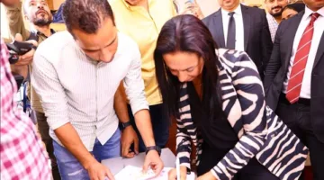 وزيرة التضامن تُدلي بصوتها في انتخابات مجلس الشيوخ وتحث المواطنين على المشاركة في هذا الاستحقاق الدستوري.