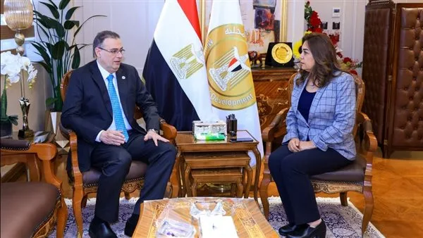 وزيرة التنمية المحلية تتDiscuss مجالات التعاون مع رئيس «التنظيم والإدارة» وزيرة التنمية المحلية تتDiscuss مجالات التعاون مع رئيس «التنظيم والإدارة»
