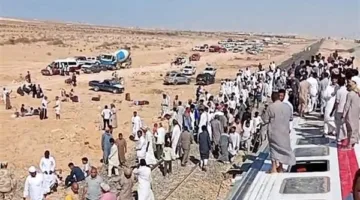 وزيرة التنمية المحلية تستعرض مع محافظ مطروح آثار حادث القطار