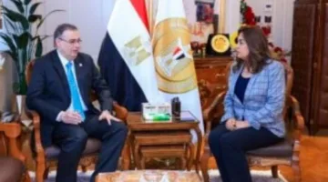 وزيرة التنمية المحلية تناقش سبل التعاون مع رئيس الجهاز المركزي للتنظيم والإدارة