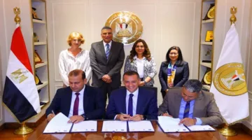 وزيرة التنمية المحلية ومحافظ أسوان يوقعان اتفاقية لإنشاء مركز متكامل للتمور