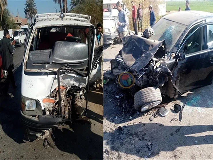 وفاة شخص وإصابة ستة آخرين في حادث مأساوي على طريق كفر شكر