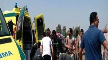 وفاة طفلة وإصابة أربعة من أفراد عائلتها في حادث تصادم بإسنا
