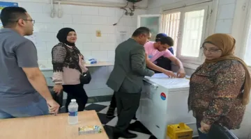 وكيل وزارة الصحة في المنيا يقوم بجولة تفقدية في مستشفى العدوة المركزي