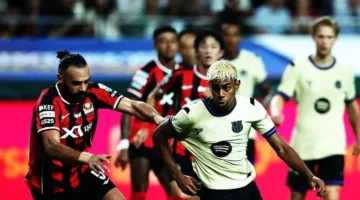 ولي العهد الأردني يثني على هدف يزن العرب ضد برشلونة