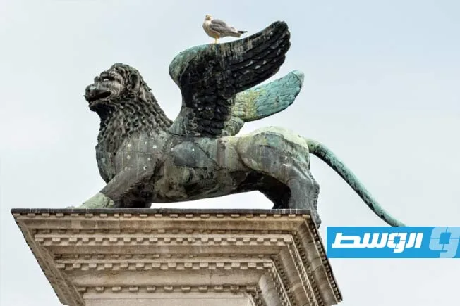 من الصين إلى البندقية: استكشاف غامض لتمثال «الأسد المجنح»