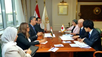 وزير التموين يناقش مع السفير الياباني في القاهرة تقوية الاستثمارات المشتركة وتعزيز التعاون في مجال التحول الرقمي