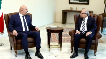 اجتماع عون وسلام في قصر بعبدا