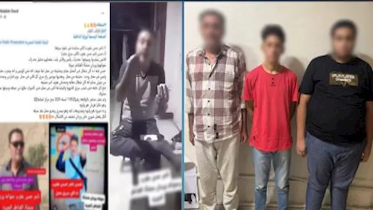 اعتراف مُفاجِئ: فيديو يكشف عن سرقة محل هواتف من قِبَل ابن وأبيه في الجيزة.