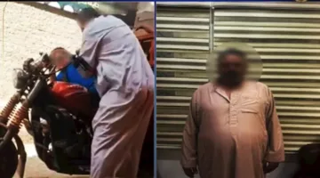 اعتقال عامل اعتدى على ابنه في الشارع بكفر الشيخ