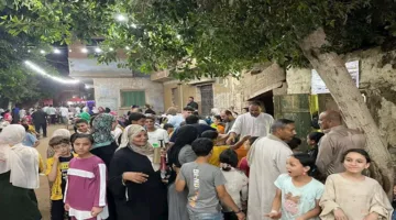 بالصور.. سكان “شبرازنجي” يحتفلون بمولد سيدي الشبراوي بتراث يعود إلى قرنين من الزمن