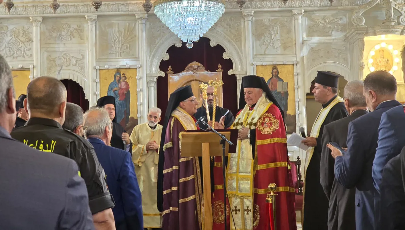 بعلبك – الهرمل تعيد إحياء وحدتها: لحظة تاريخية تجمع القلوب والأرواح في استقبال المطران فرحا (صور وفيديو) بعلبك – الهرمل تعيد إحياء وحدتها: لحظة تاريخية تجمع القلوب والأرواح في استقبال المطران فرحا (صور وفيديو)