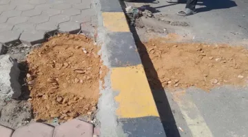 ترميم الشقوق السطحية في كورنيش الإسكندرية.. والمحافظة: نتلقى جميع الشكاوى باستمرار