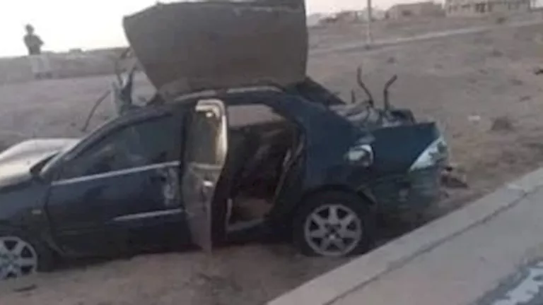 تصادم سيارة خاصة مع جرار زراعي على طريق السويس – السعدية. تصادم سيارة خاصة مع جرار زراعي على طريق السويس – السعدية.