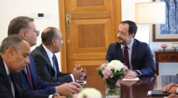 عبد العاطي يجتمع برئيس جمهورية قبرص ويثني على موقفها من القضية الفلسطينية