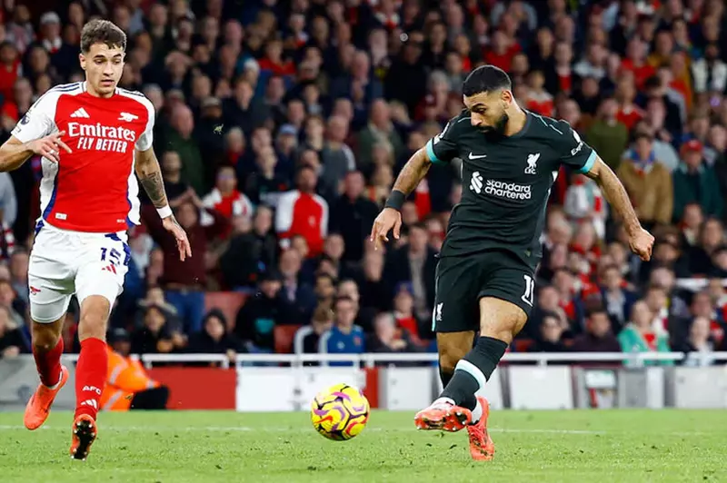 محمد صلاح يتنافس على لقب “هدف الشهر” مع ليفربول