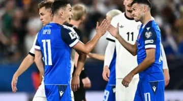 هزيمة غير متوقعة لألمانيا في أولى مباراتها بتصفيات كأس العالم (فيديو)